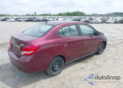 2019 Mitsubishi Mirage G4 Es z USA, uszkodzony, nr VIN ML32F3FJ1KHF07055